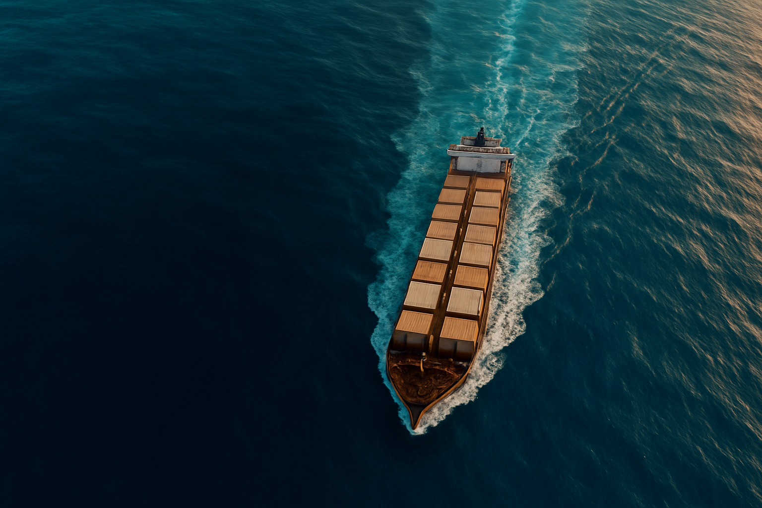 Ocean Freight logistics visual
